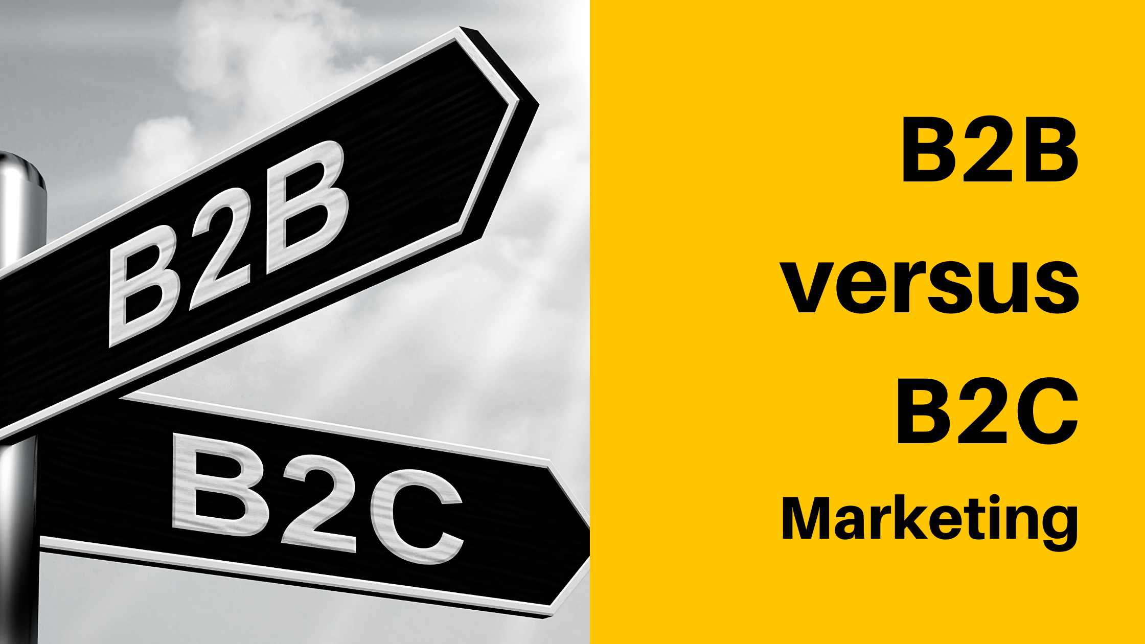 The Differences Between B2B and B2C Marketing