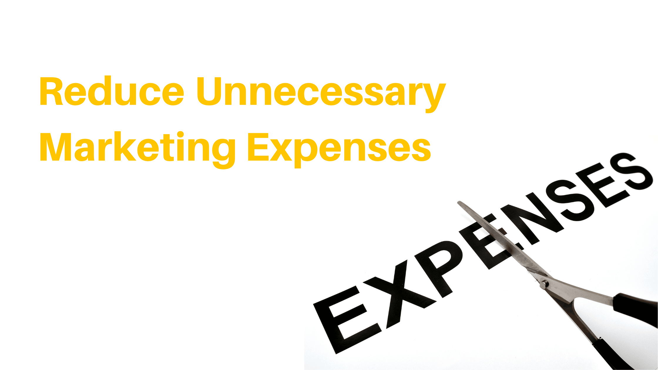 What Accounting Firms Can Do To Reduce Unnecessary Marketing Expenditures